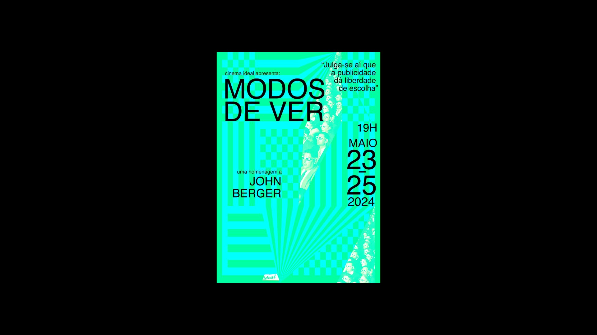 cartaz modos de ver
